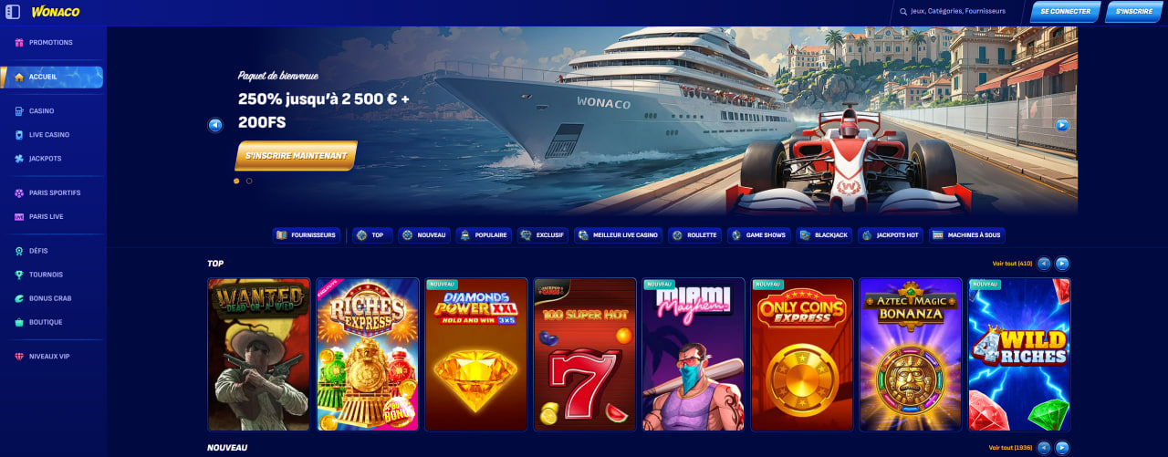 Wonaco Casino